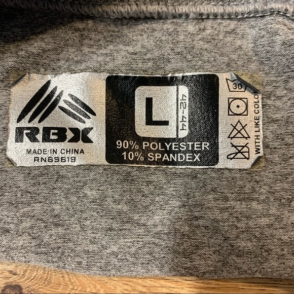 RBX T-Shirt Athletic Gym Work Out - Picture 5 of 5